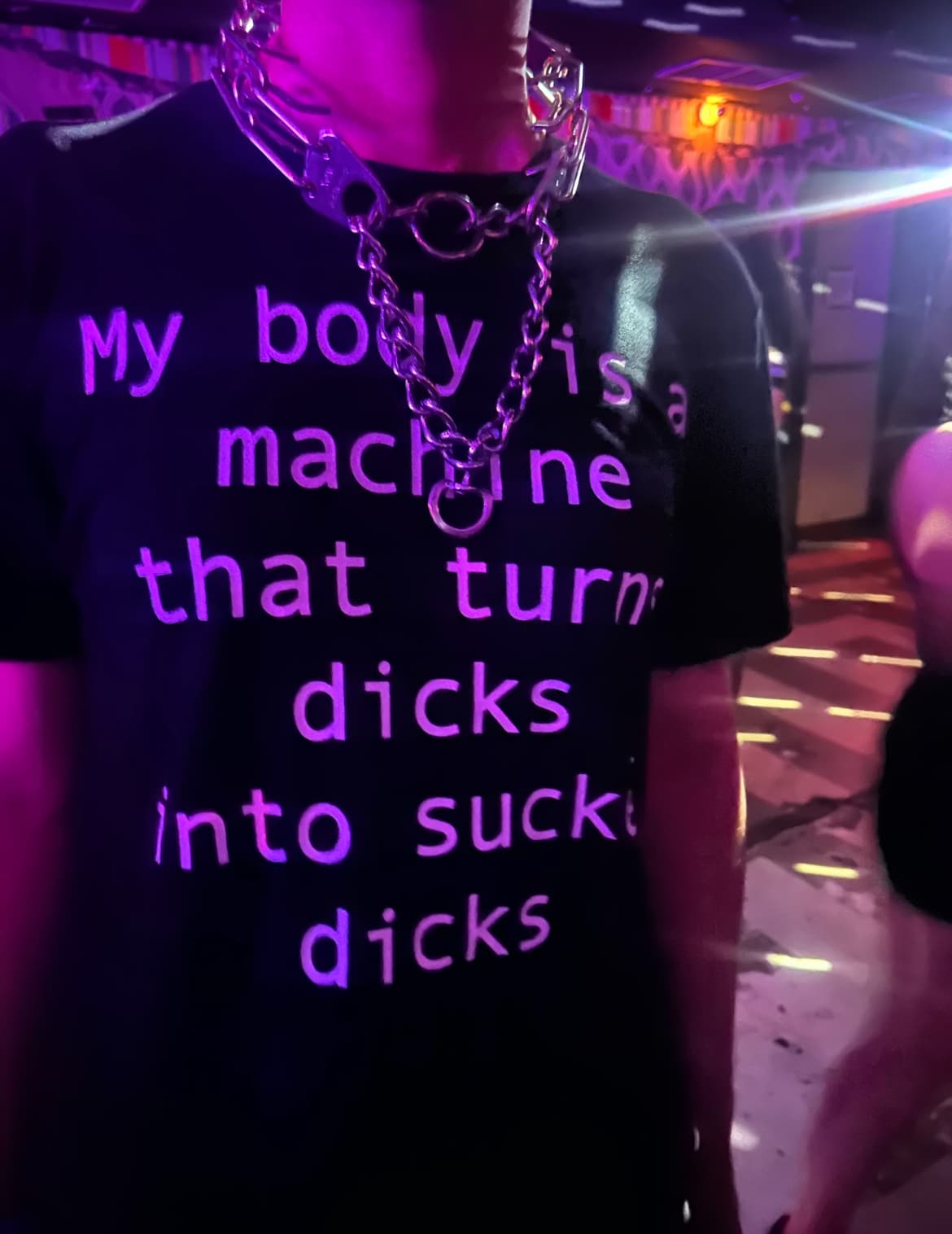 light - is a My body i machine that turn dicks into suck dicks